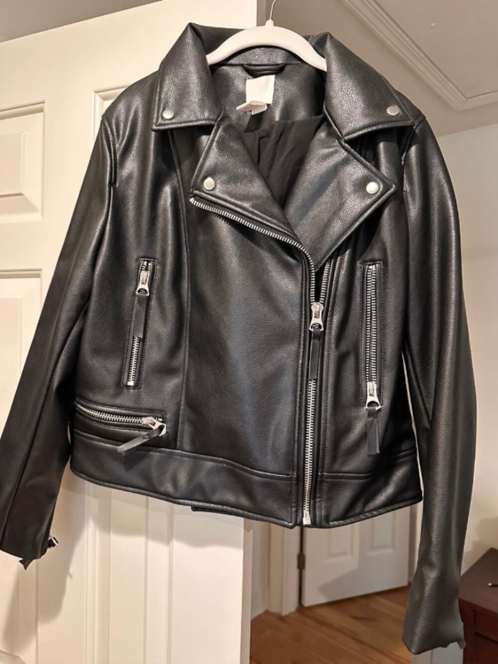 H&M leather jacket
